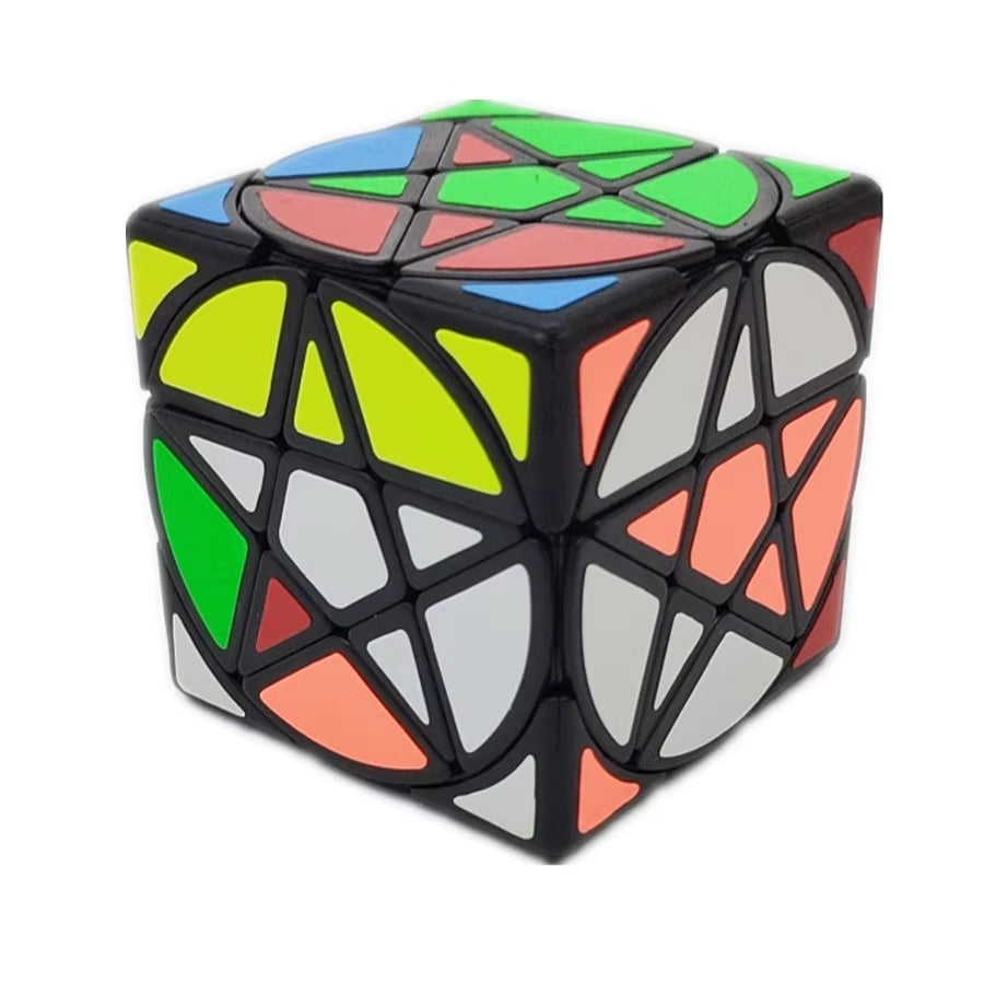 X-Cube Pentacle Cube Geometry-Shape Star Cube Stickerless/Black Speed Cube Puzzles Magic Cubes Children Toy
