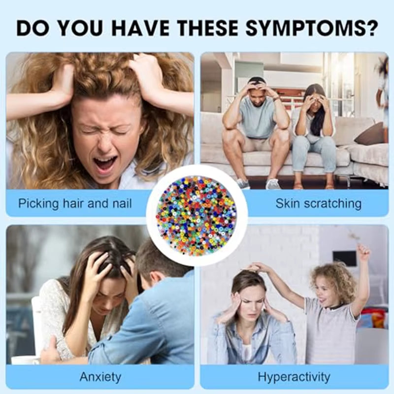 Skin Picking Fidget Toys, Picky Pad Pick Pads Anxiety, ADHD OCD Fidget Toys Adults Children,Picky Party Pad Sensory Toys