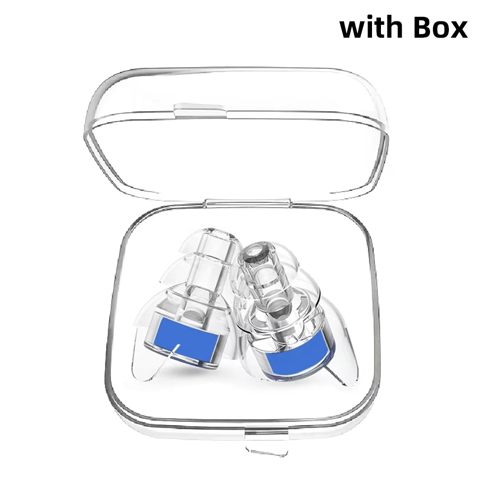 Reusable High Fidelity Ear Plugs Concert for Music-Concert Festivals, Drummers, DJS Musicians Earplugs for Noise Cancelling