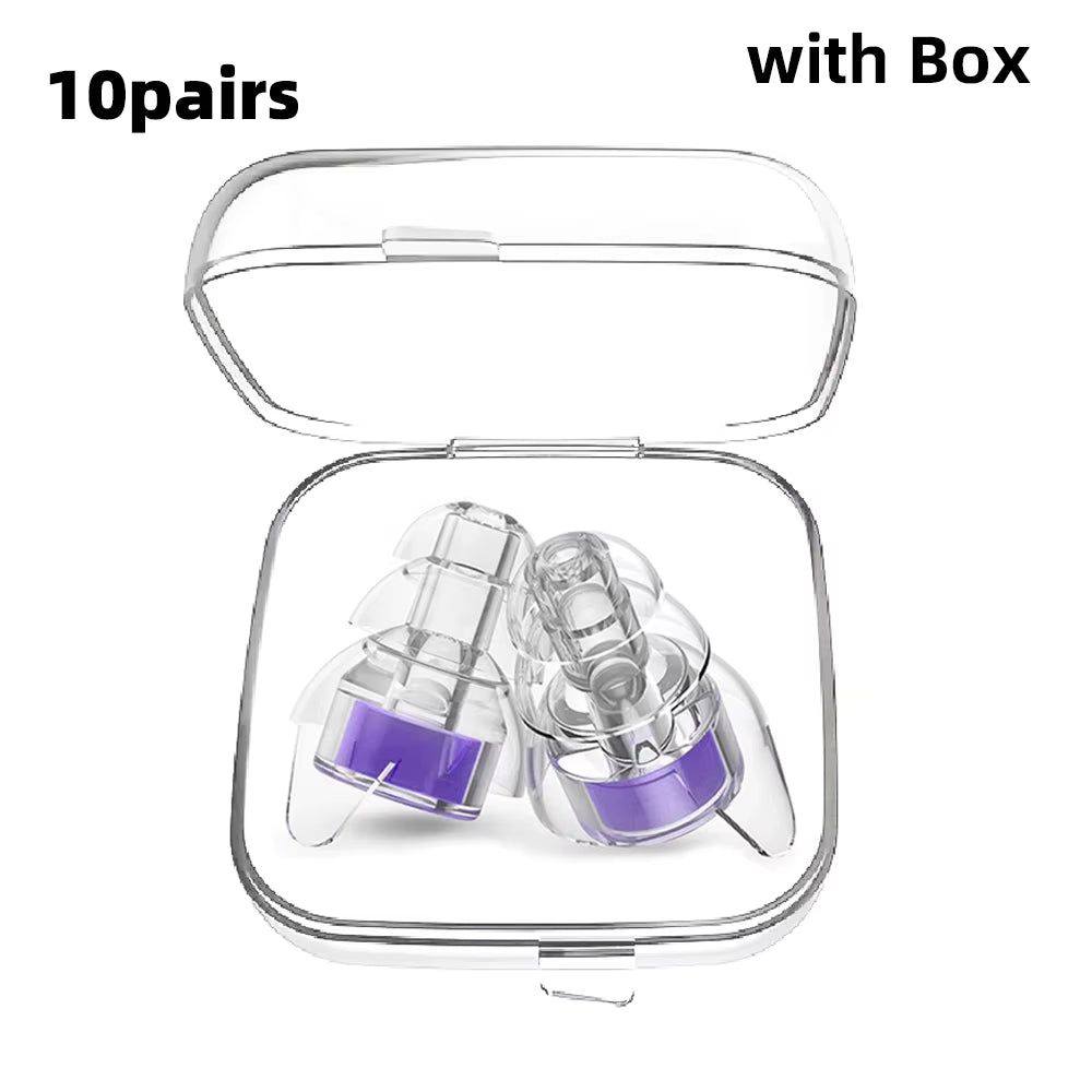 Reusable High Fidelity Ear Plugs Concert for Music-Concert Festivals, Drummers, DJS Musicians Earplugs for Noise Cancelling