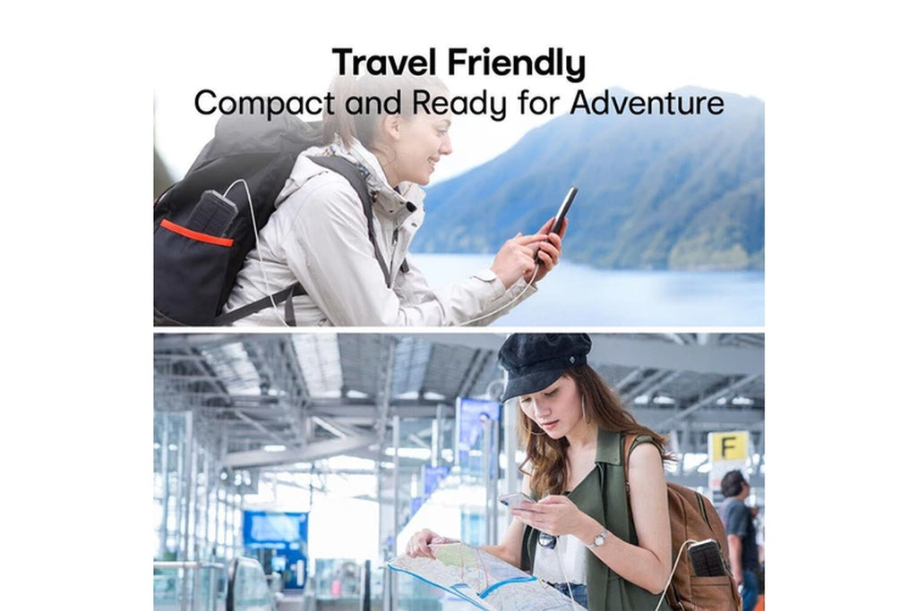 NRG Vault IP54 Solar Powerbank 20000Mah Durable Waterproof Camping/Hiking