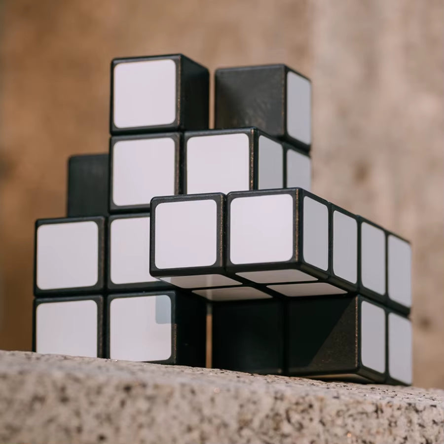 Blanker Cube 3X3 Strange Shape Magic Mirror Cube Puzzle Speed Professional Puzzle Magico Antistress Fidget Toys Mirror Cubo