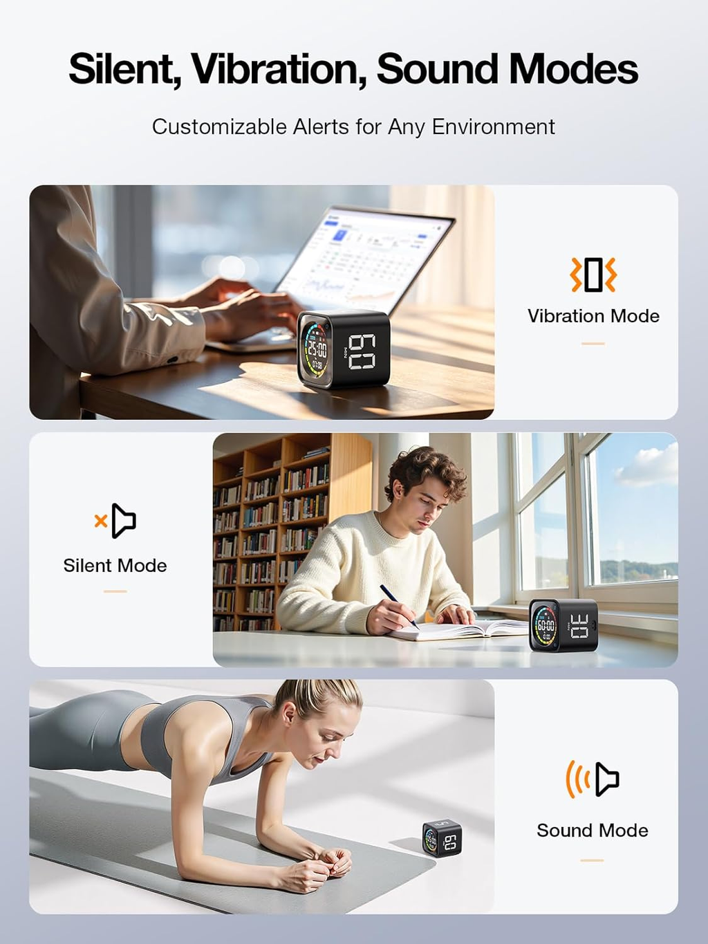 Timer TK3 Series CLOCK, TIMER, Countdown, time blindness eliminator