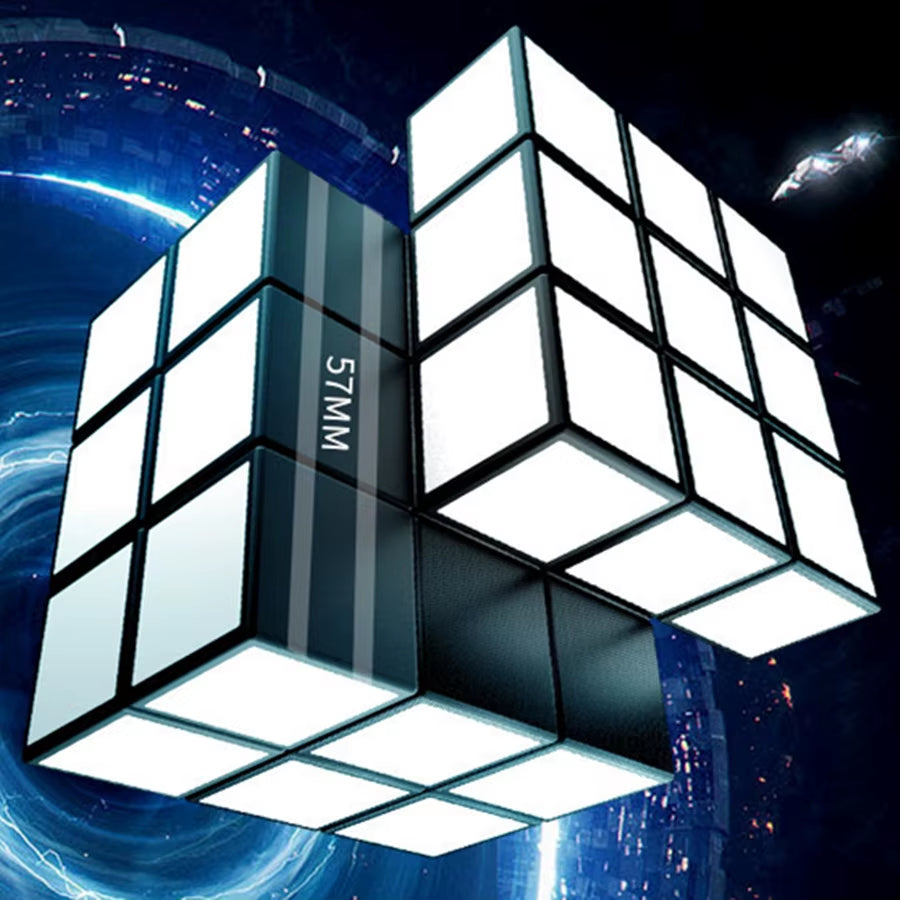 Blanker Cube 3X3 Strange Shape Magic Mirror Cube Puzzle Speed Professional Puzzle Magico Antistress Fidget Toys Mirror Cubo