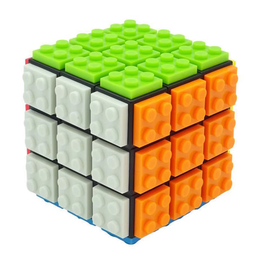 Building Blocks Cube 3X3X3 Puzzle Cube Detachable Professional Magic Cube 3X3 Blocks Cube Educational Toys Gifts Diy Cubo Magico