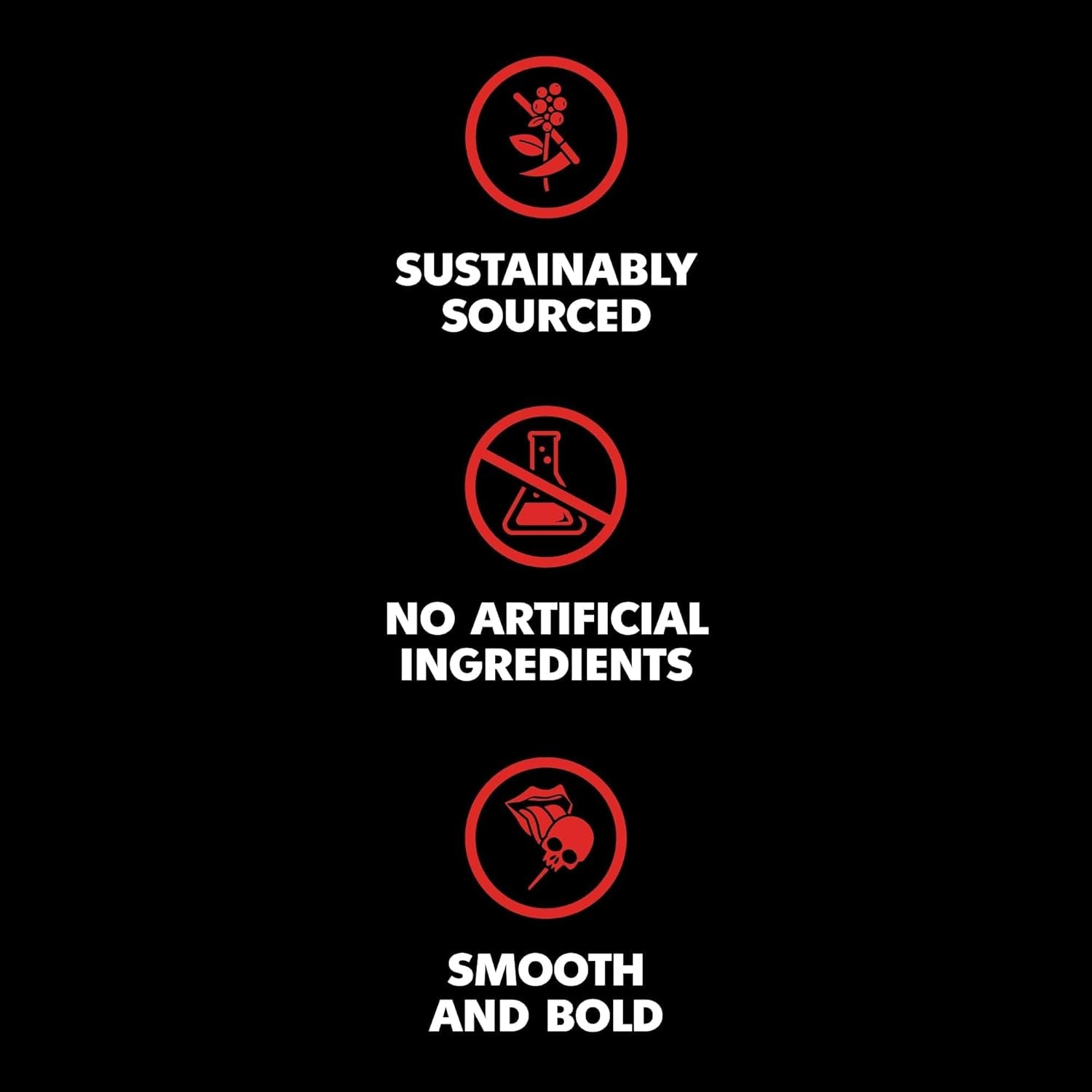 Death Wish Coffee the World'S Strongest Ground Coffee Beans Fair Trade and Organic 16 Ounce Bag