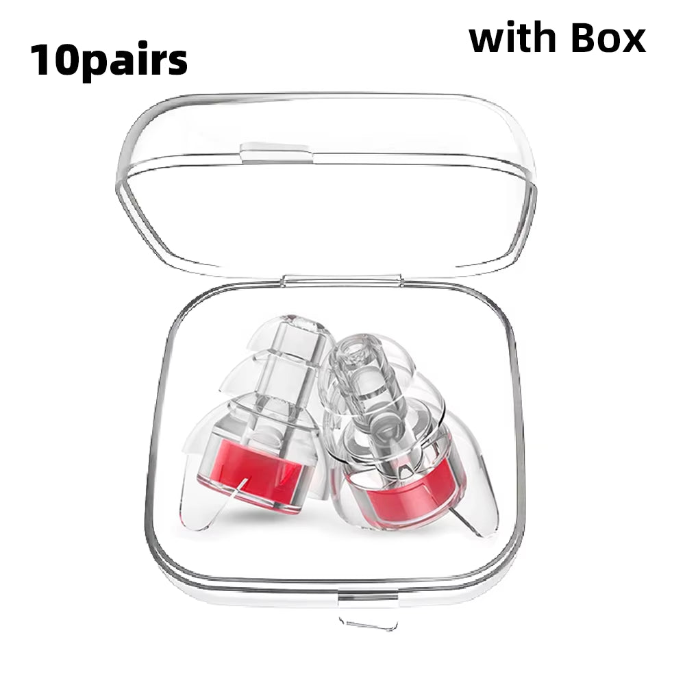Reusable High Fidelity Ear Plugs Concert for Music-Concert Festivals, Drummers, DJS Musicians Earplugs for Noise Cancelling