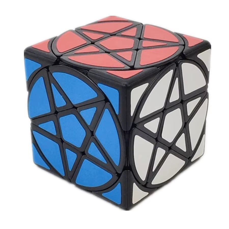 X-Cube Pentacle Cube Geometry-Shape Star Cube Stickerless/Black Speed Cube Puzzles Magic Cubes Children Toy