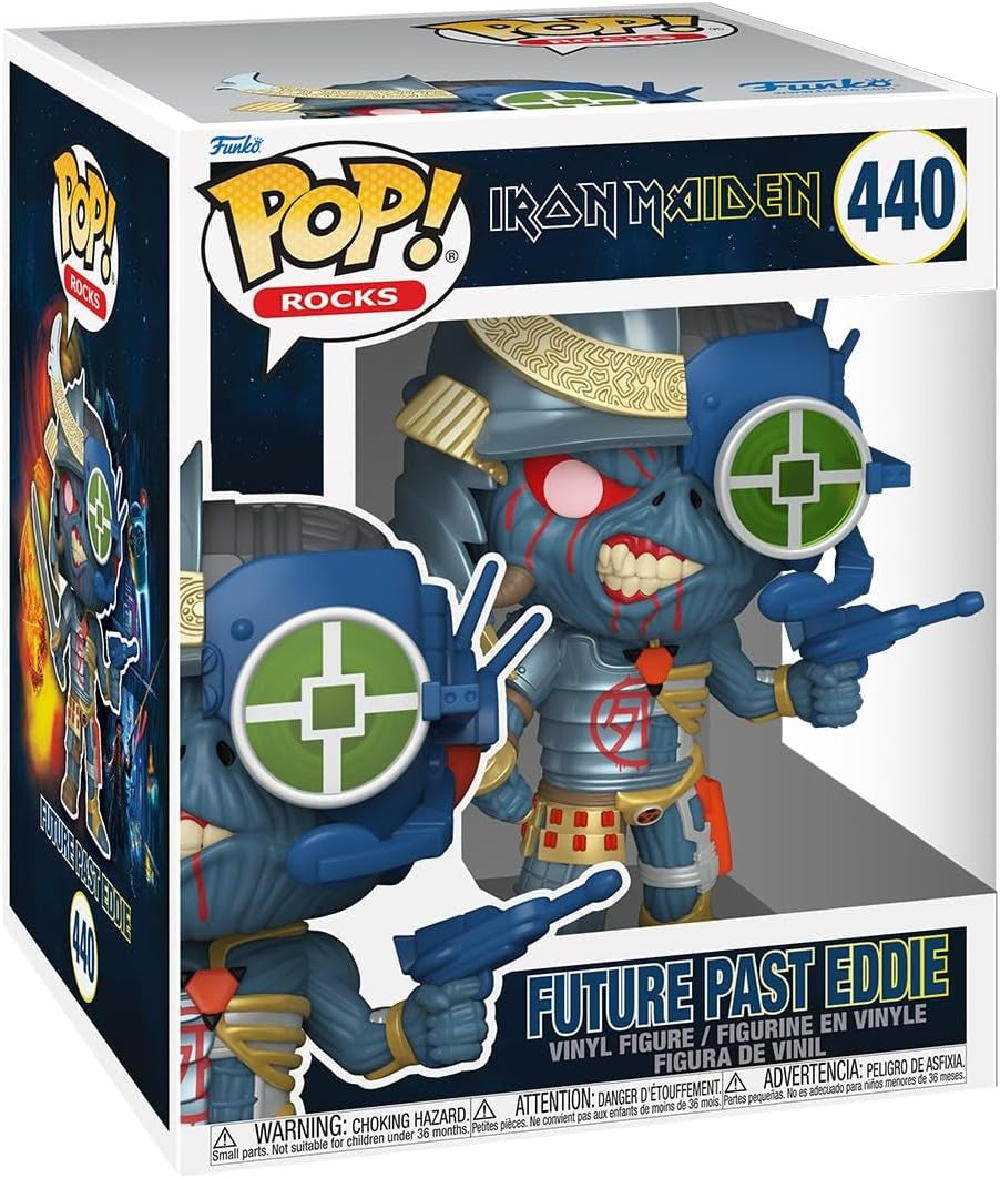 POP! Super 6'' Rocks: Iron Maiden - Future past Eddie