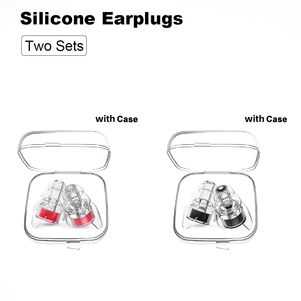 Reusable High Fidelity Ear Plugs Concert for Music-Concert Festivals, Drummers, DJS Musicians Earplugs for Noise Cancelling