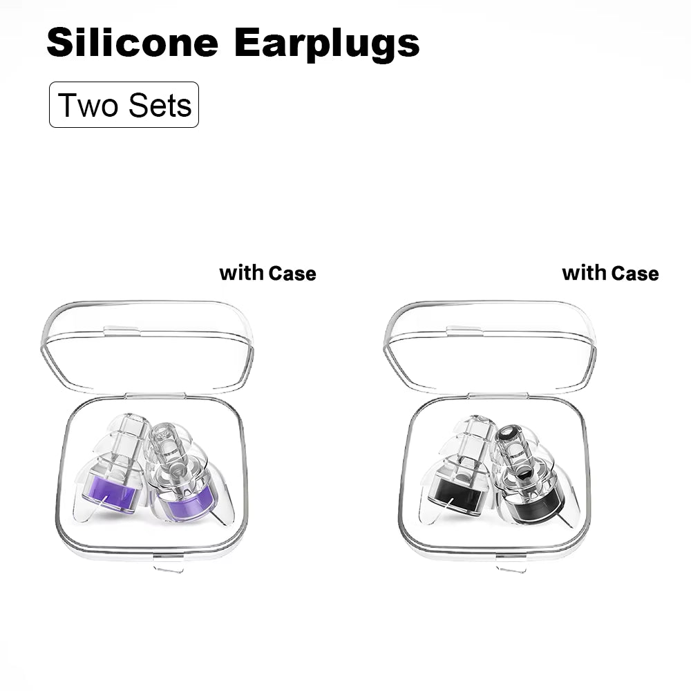 Reusable High Fidelity Ear Plugs Concert for Music-Concert Festivals, Drummers, DJS Musicians Earplugs for Noise Cancelling