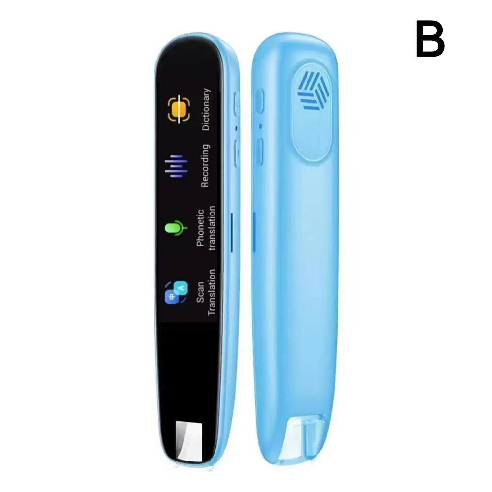 Translation Text  to speech, phonetic support Pen for Teacher Student Dictionary English Intelligent Scanning Point Reading 123 Languages Translator Pen