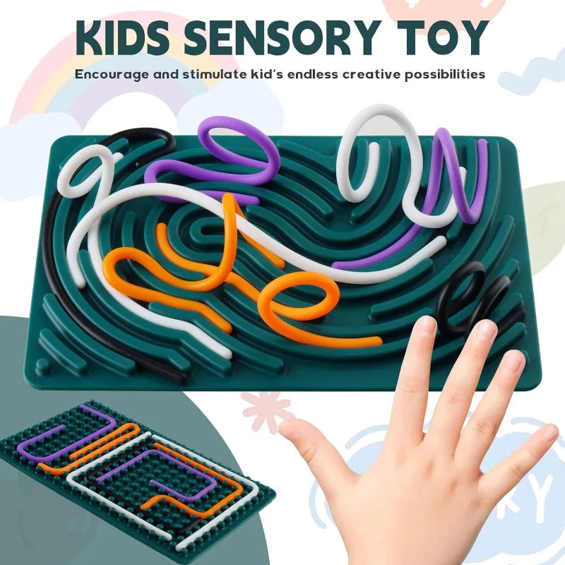 Sensory Activity Board for all ages, stress relief, anxiety relief