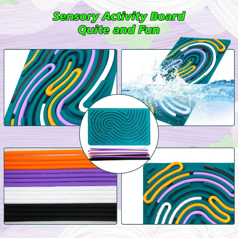 Sensory Activity Board for all ages, stress relief, anxiety relief