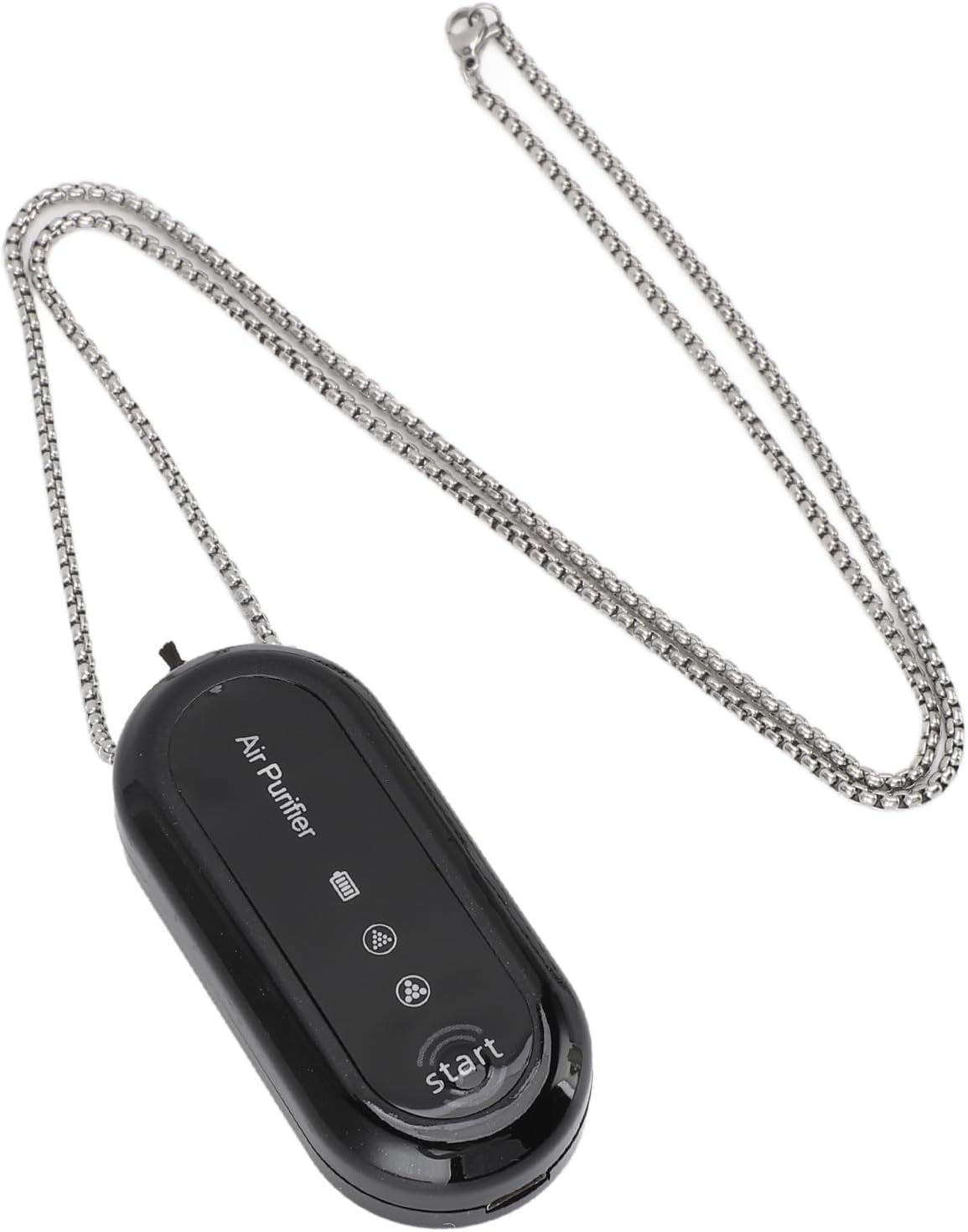 Personal Air Purifier, Portable Negative Ion Air Generator Necklace with 2 Modes, Wearable Silent Air Purifier Rechargeable for Outdoor Travel Sports Home Party