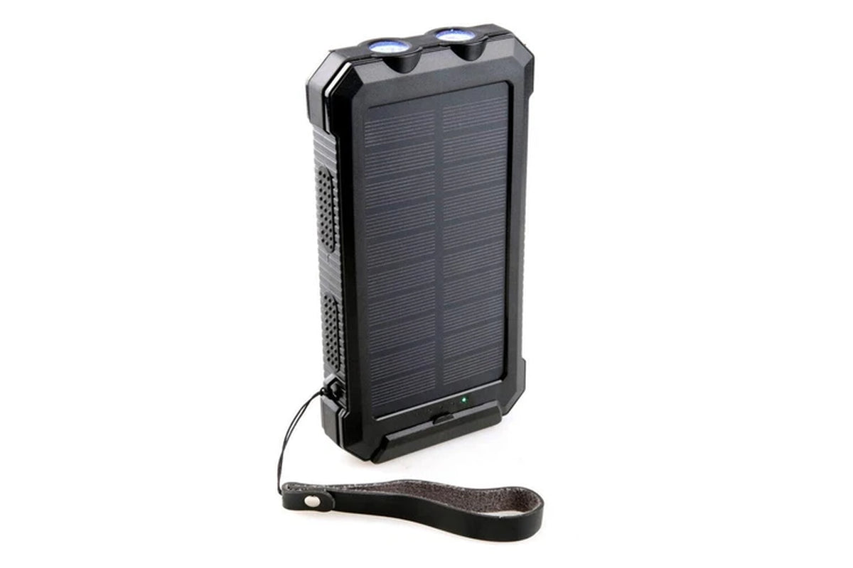 NRG Vault IP54 Solar Powerbank 20000Mah Durable Waterproof Camping/Hiking