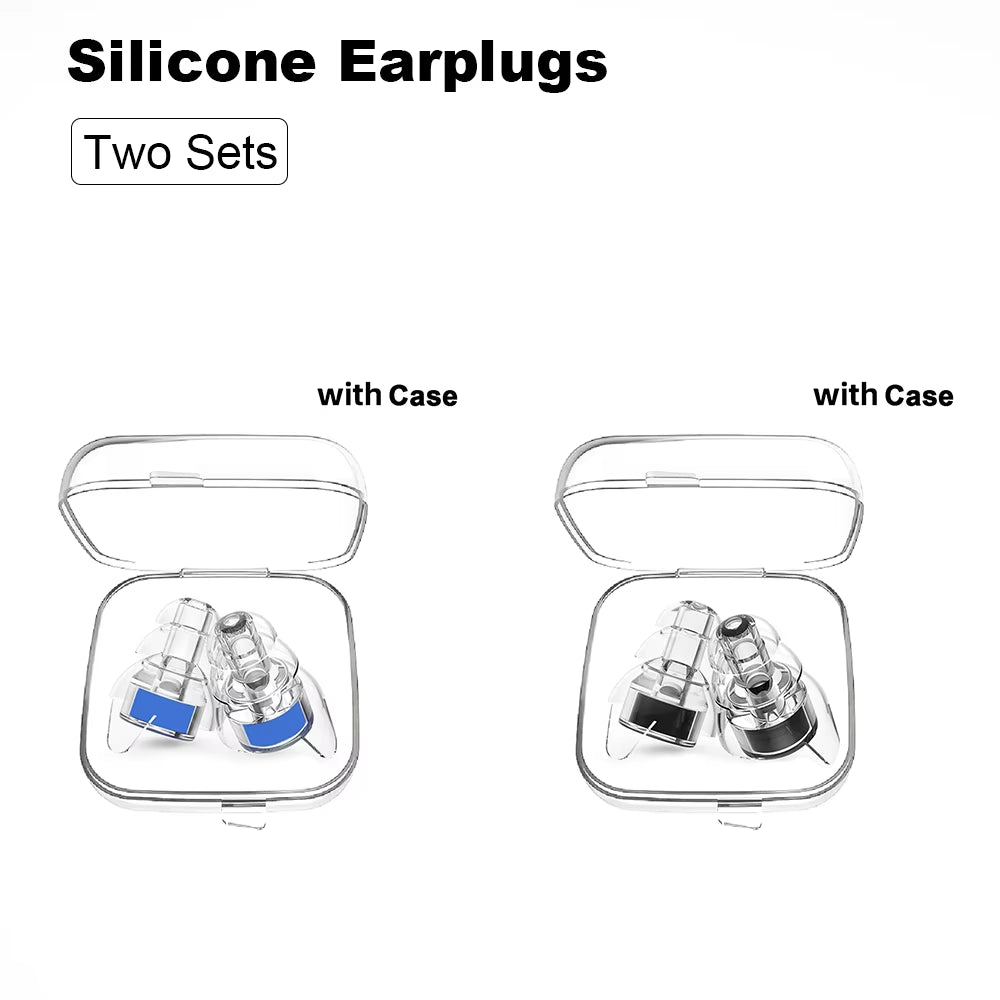Reusable High Fidelity Ear Plugs Concert for Music-Concert Festivals, Drummers, DJS Musicians Earplugs for Noise Cancelling