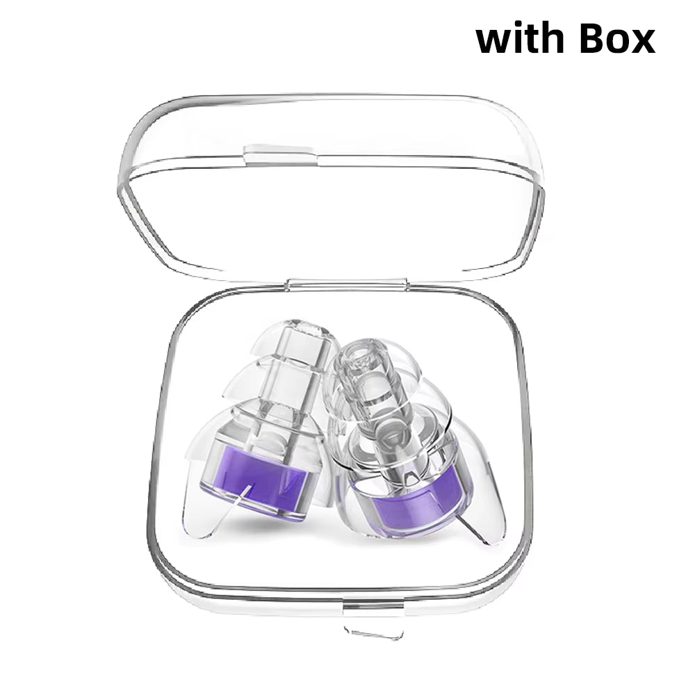 Reusable High Fidelity Ear Plugs Concert for Music-Concert Festivals, Drummers, DJS Musicians Earplugs for Noise Cancelling