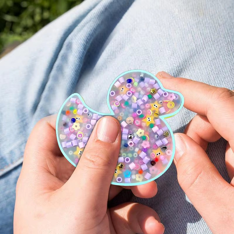 Skin Picking Toy Skin Picking Fidget Toy Sensory Pad in Silicone Habits Correction Dig and Peel Funny Sensory Toy for Bedroom