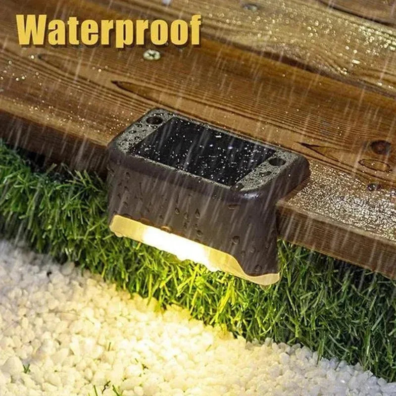 Solar LED Lights Outdoor, Garden, Deck or Stairs