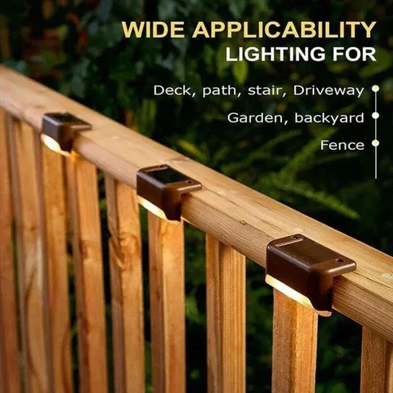 Solar LED Lights Outdoor, Garden, Deck or Stairs
