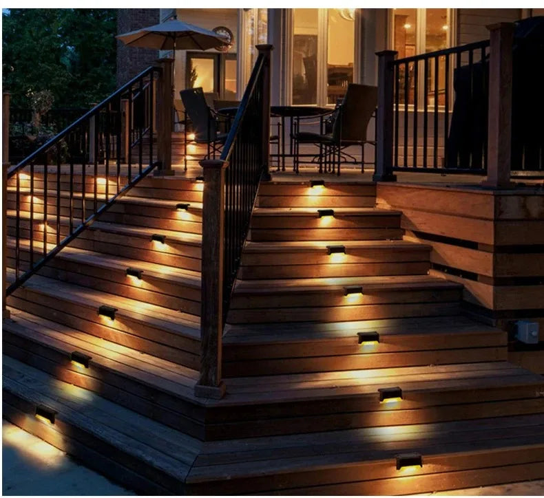 Solar LED Lights Outdoor, Garden, Deck or Stairs