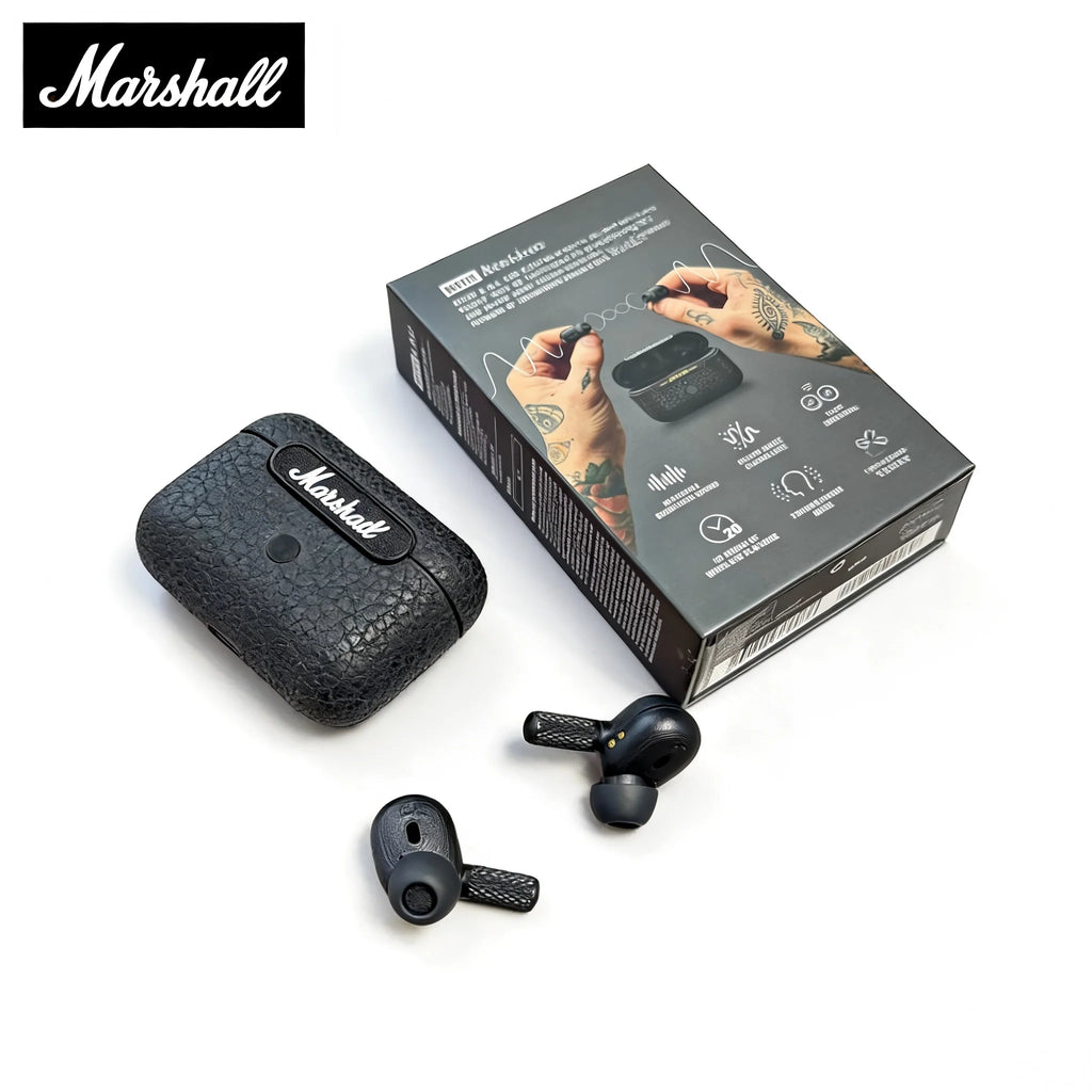 Marshall MOTIF ANC Wireless Bluetooth Headset with Active Noise Reduction